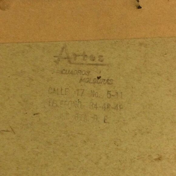 Frances Hook All American Boy Series Hat Print Northern Tissue Framed Vtg 50s - Picture 7 of 7